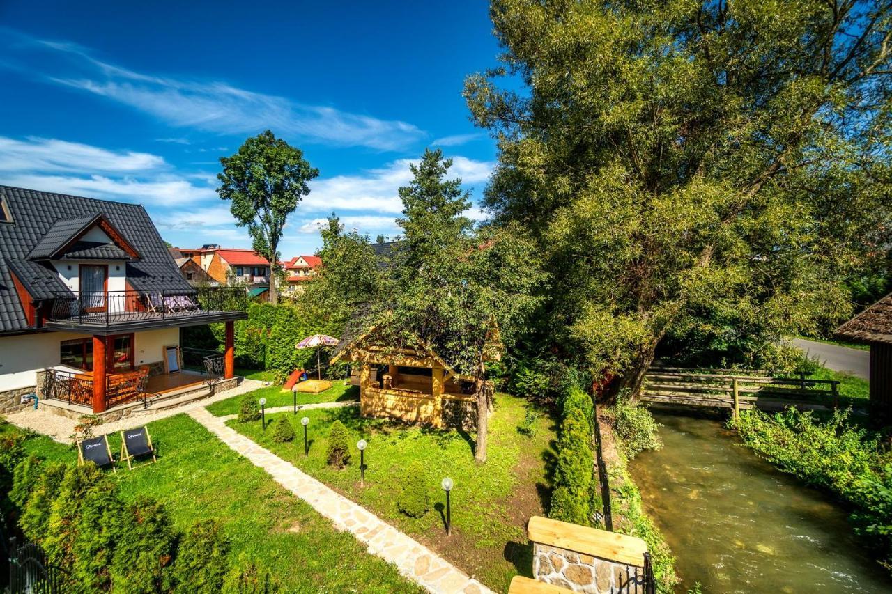 Domek U Eli Czarny Dunajec Kültér fotó