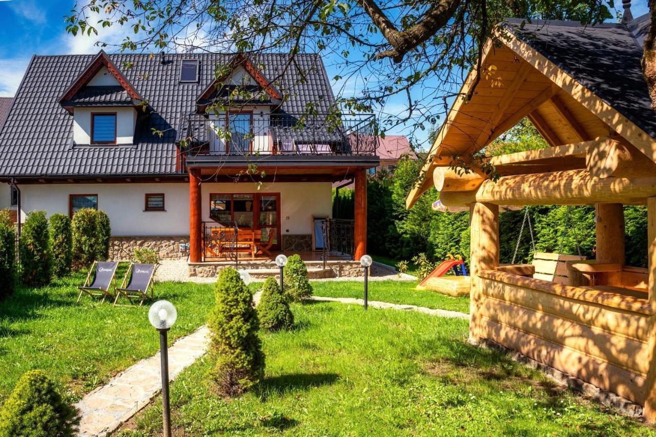 Domek U Eli Czarny Dunajec Kültér fotó