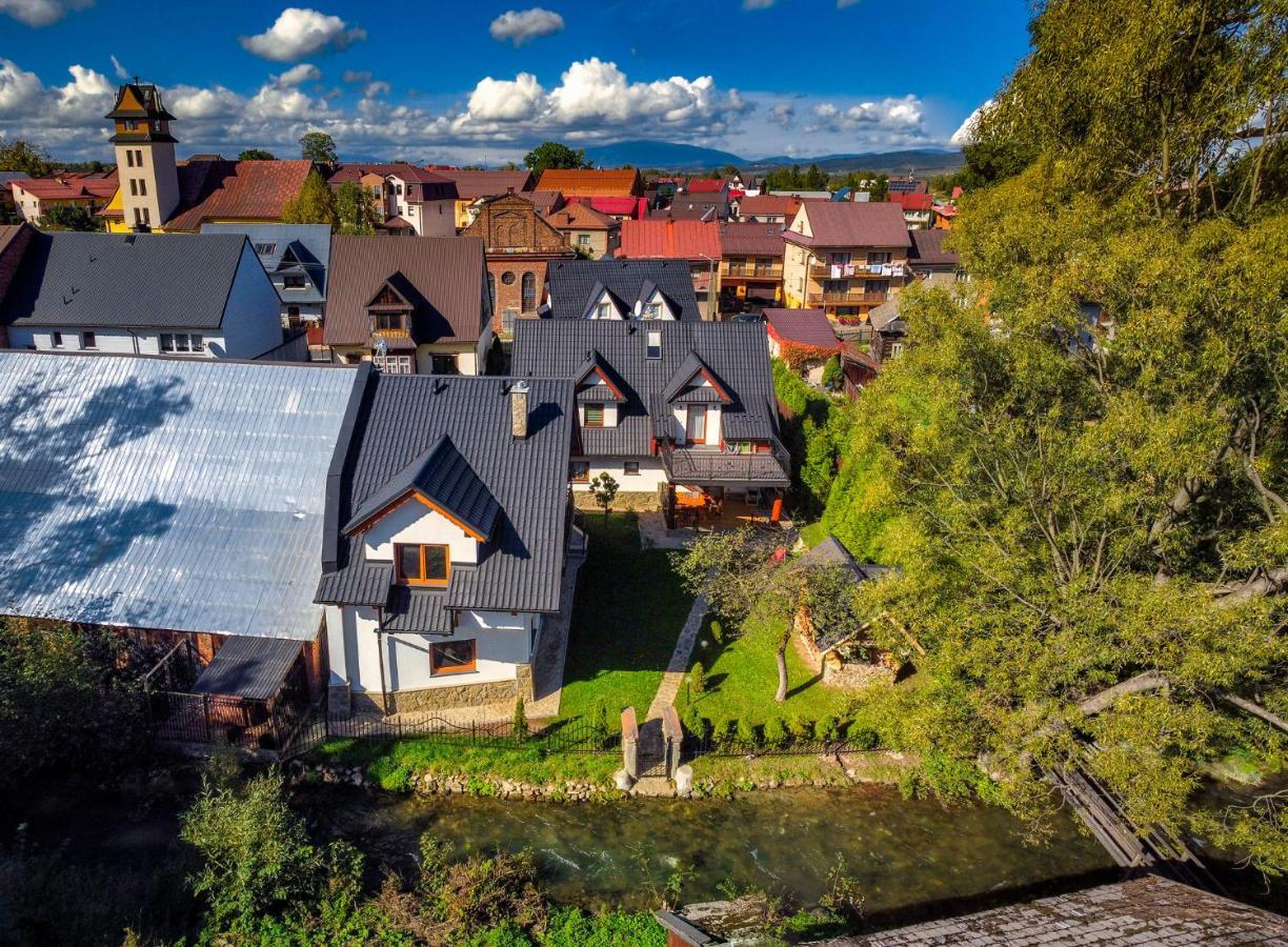 Domek U Eli Czarny Dunajec Kültér fotó
